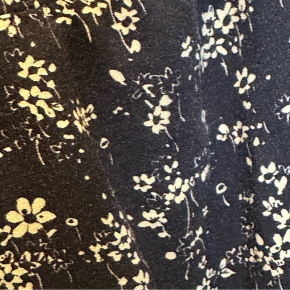 (Sold)Intimately Free People Caught Up Floral Black Mini Dress Size Small - Picture 11 of 12